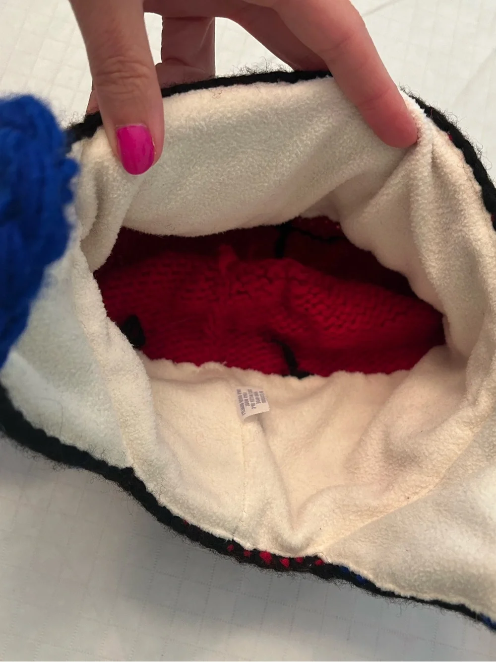 Handmade Spider-Man Knit Beanie